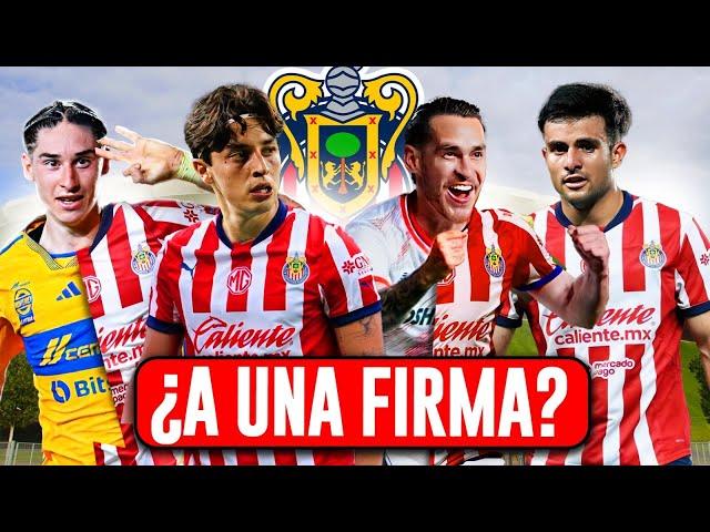 NOTICIAS CHIVAS! 2 REFUERZOS A UNA FIRMA? | ÚLTIMOS RUMORES CHIVAS 2025