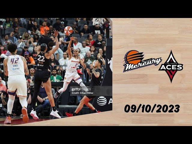 Full Game : Phoenix Mercury vs Las Vegas Aces - September 10, 2023 | WNBA Reguler Season