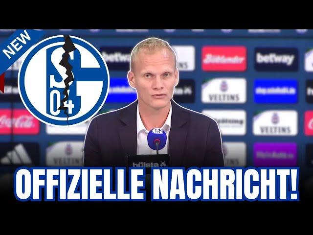 SCHOCK-NACHRICHT! KAREL GERAERTS WIRD VON SCHALKE 04 GEFEUERT! S04 NACHRICHTEN HEUTE