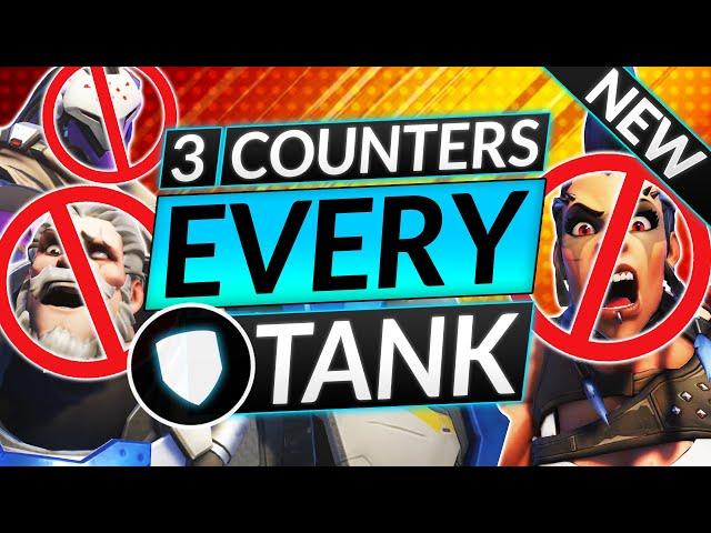 3 COUNTER PICKS, EVERY TANK HERO (All Roles!) - Overwatch 2 Meta Guide (Season 7)