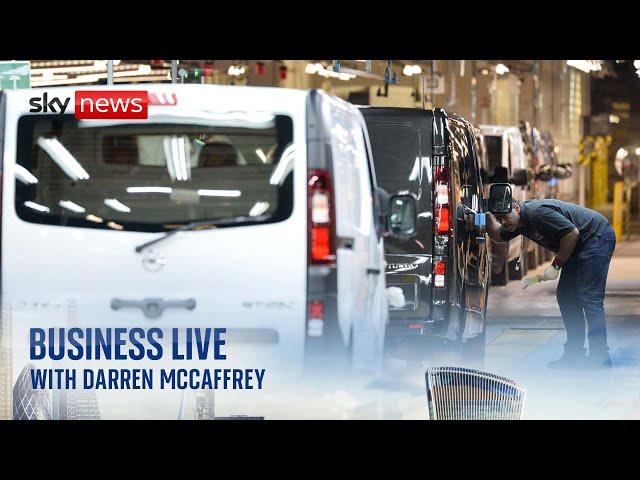 Vauxhall urges EV charging action | Business Live with Darren McCaffrey