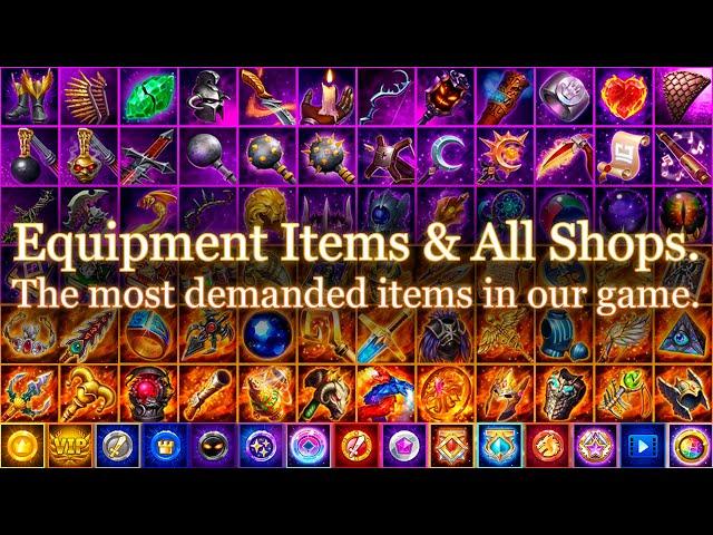 Which Items to Buy? Real Value of Equipment Items and their synergy with Shops. | Hero Wars Mobile