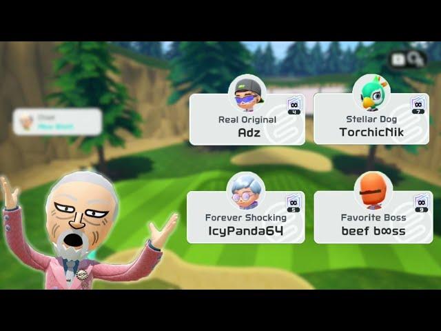 Finally, A STACKED Lobby In Switch Sports Golf