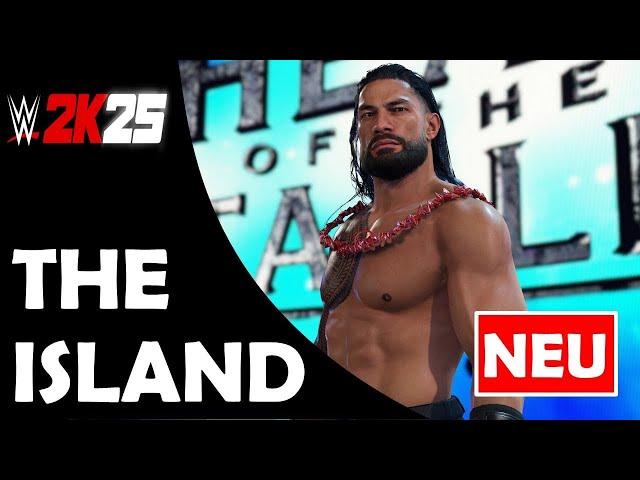 WWE 2K25  NEUER Spielmodus ! THE ISLAND angetestet mit LICHT und SCHATTEN 