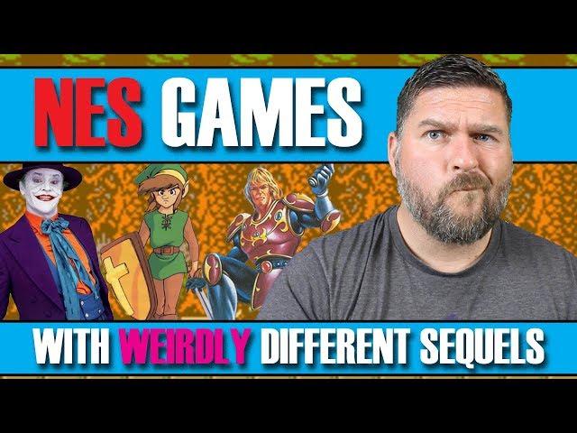 NES Games With Weirdly Different Sequels | MichaelBtheGameGenie