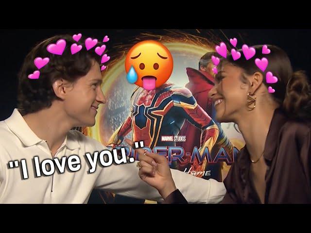 tom holland and zendaya being a married couple for 18 minutes straight