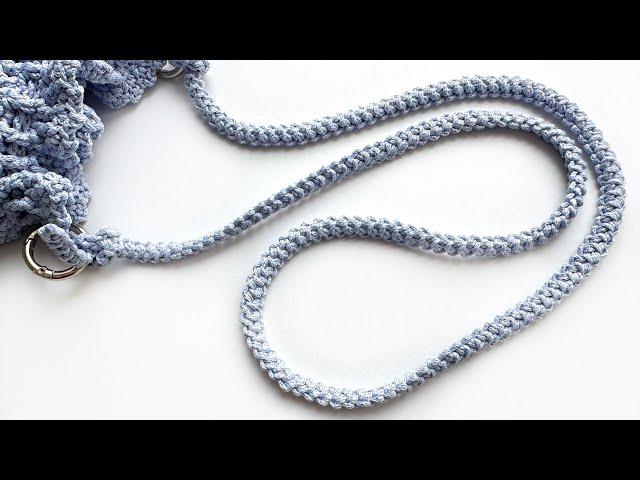 My favorite way to crochet a strap
