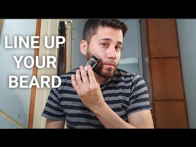 Beard Line up and Clean up | Easy Method