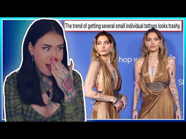 Lots Of Small Tattoos Are Trashy!!! | Tattoo Enthusiast Reacts To: Unpopular Tattoo Opinions