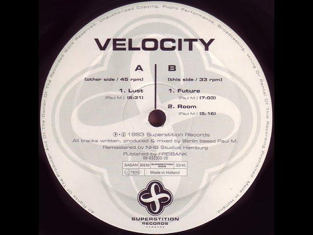 Velocity - '' Lust '' - 1993 - Superstition Records .