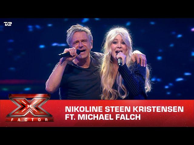 Nikoline Steen Kristensen ft. Michael Falch synger ‘Nær / I et land uden høje bjerge’ (Finale)