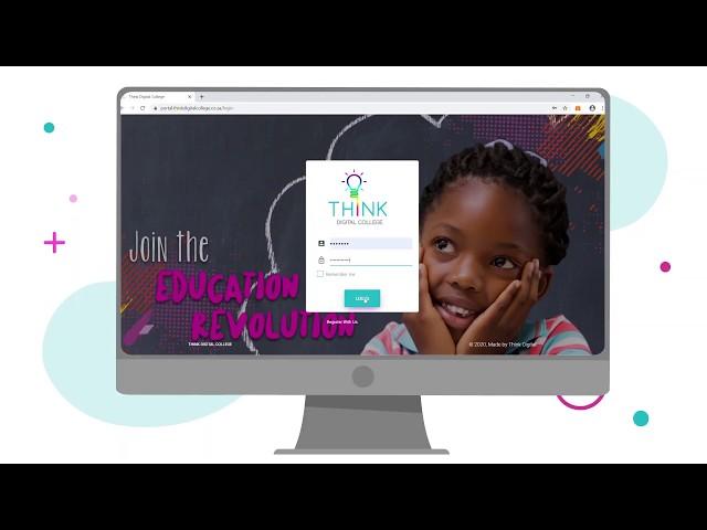 An introduction to the Think Digital learner management system video