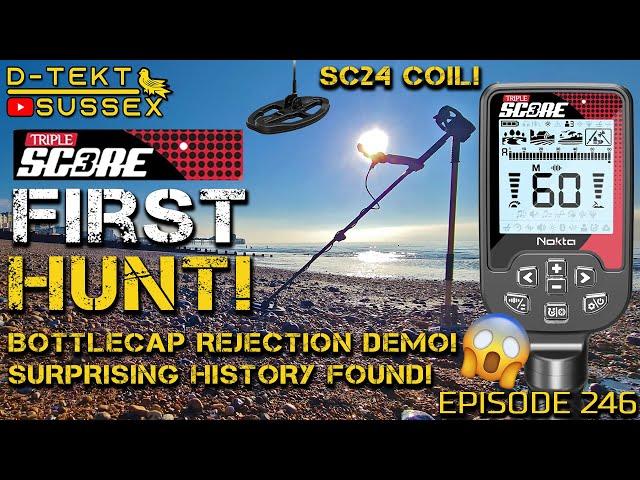 Nokta Triple Score FIRST HUNT! | Bottlecap Rejection! | Surprising HISTORY Found! | Episode 246