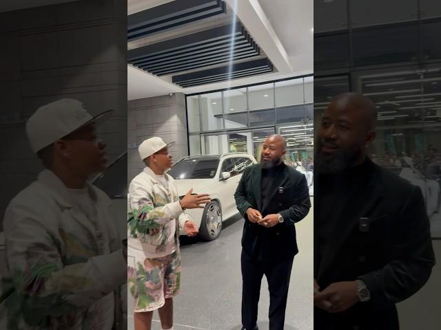 Ghost Hlubi left hanging by Cassper Nyovest  #shorts