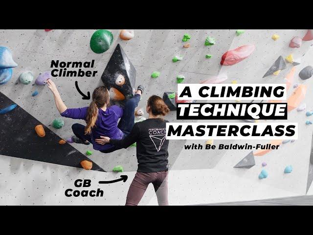 Pro Coaches Amateur | movement and technique masterclass with GB Climbing Coach