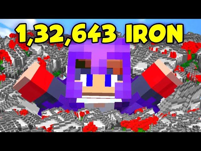 THIS FARM GIVES 1,32,643 ITEMS in Minecraft Hardcore (Hindi)