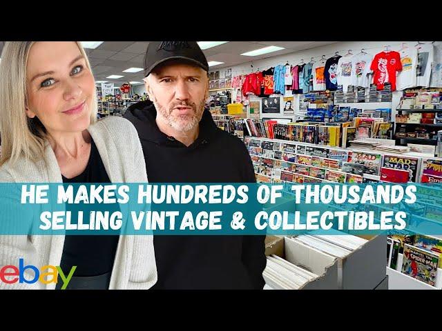 How He Started a Vintage & Collectibles Business From Scratch