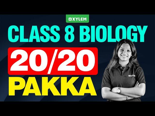 Class 8 Christmas Exam | Biology | 20/20 PAKKA | Xylem Class 8