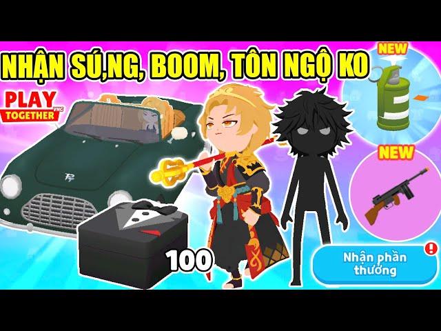 Play Together | OPEN THE BOX TO RECEIVE THE NEW SMOKE BOOM GUN TONG NGUONG'S GUN, FULL QUESTS