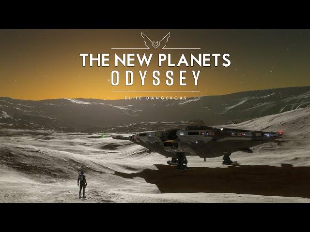 Elite Dangerous Odyssey - The New Planets And a Look at Thargoid Bases