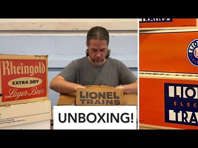 Unboxing a Collection of Lionel and HO Trains! Postwar Trains and Accessories!