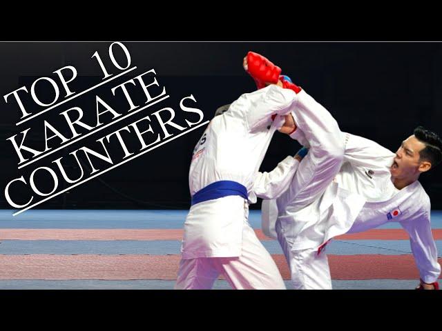 TOP 10 Karate Kumite Counters Used By Japanese Karateka!