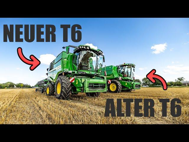 Was kann der neue John Deere T6 Mähdrescher| AgrarNils