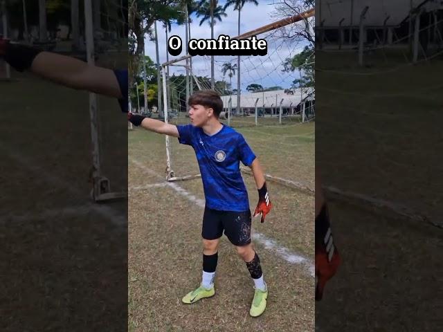 Tipos de goleiro #futebol #humor #shorts #futebolbrasileiro #memes