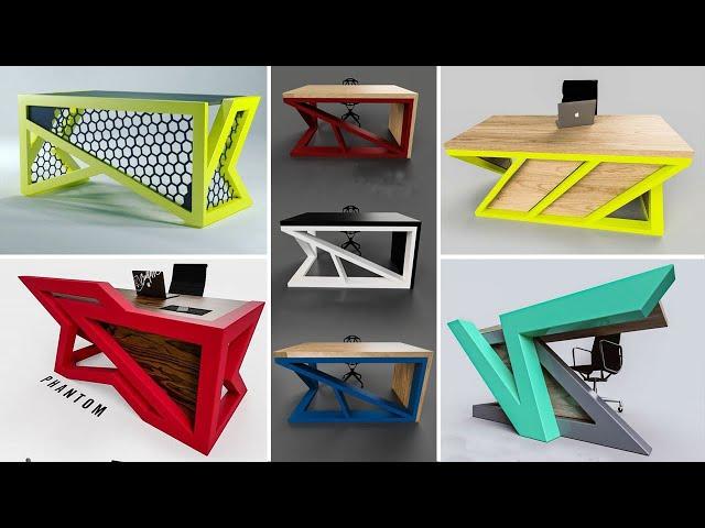 Futuristic Metal Desk & Tables Ideas / Fancy Table Ideas / Heavy Metal Table legs