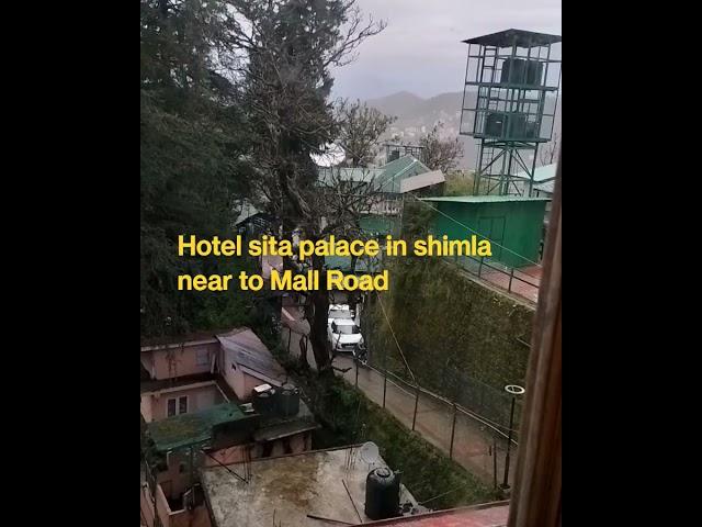 Hotel Sita palace in shimla near Mall road #budget #hotel #shimla #views #sitapalace