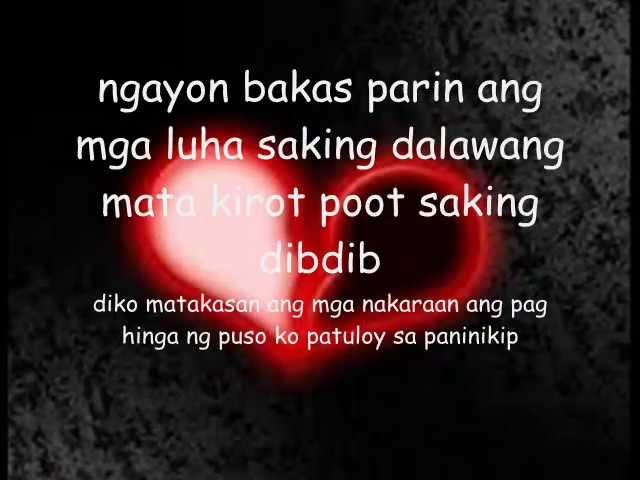 Silent.1ne ~ Salamat Sa Lahat *lyrics* 2012 (Dugong Pamilya)