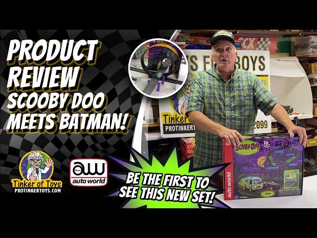 FIRST REVIEW - 18’ Scooby Doo Meets Batman & Robin Slot Car Race Set | SRS338 | Auto World