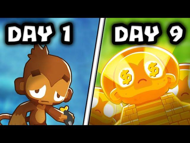 I Made $1,000,000 From A New Account In Bloons TD Battles!