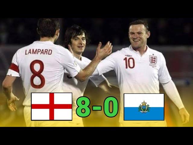 England 8 × 0 San Marino[Rooney x Lampard Showed] Extended Highlight and All Goals- 2014 HD