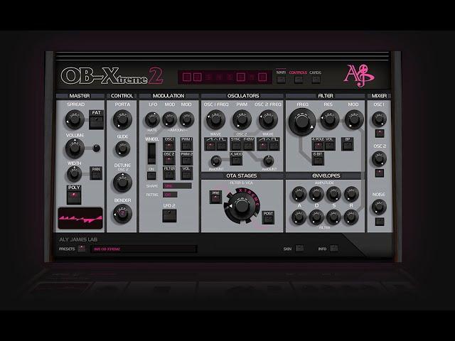 OB-XTRM 2 VST - The sound of X-MOD...