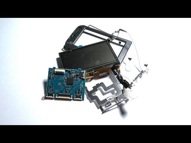 Sony Camera LCD disassembly