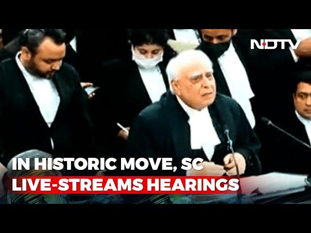 A Historic First: Supreme Court Live Streams Its Hearing On Sena vs Sena | The News