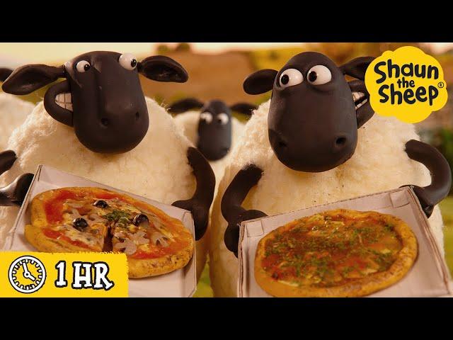 Shaun the Sheep  The Delicious Take Away Adventure  Full Episodes Compilation [1 hour]