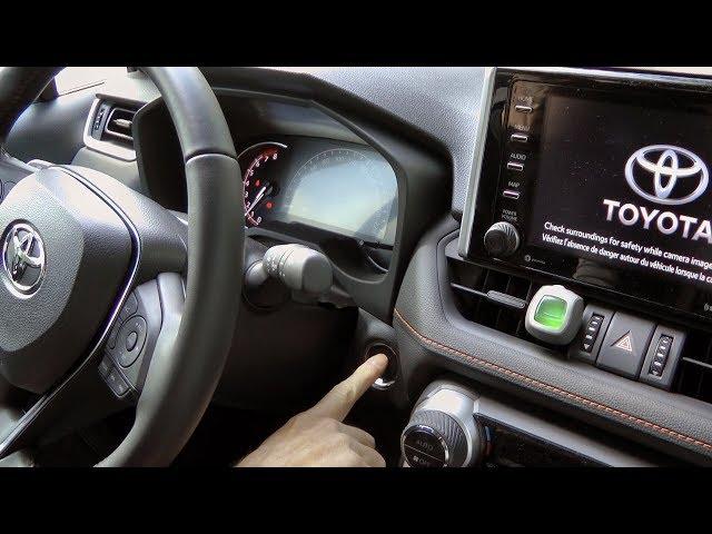 Toyota RAV4 (2019-2025): How To Enter And Start The RAV4 With Dead Smart Key (Fob) Battery?