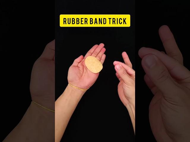 Easy Rubber Band Magic Trick #magic #shorts #magictricks #tricks