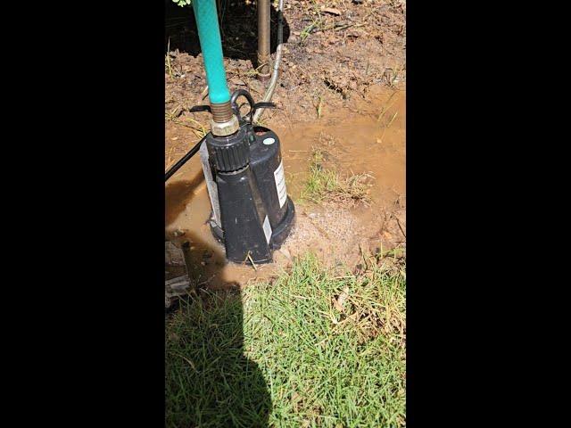 big rain high water sump pump and how do you use it DRAIN WATER FAST