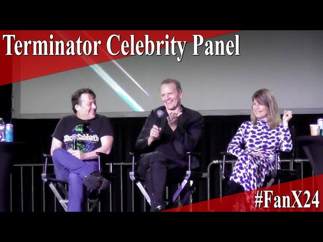 Terminator - Michael Biehn, Edward Furlong, Linda Hamilton - Full Panel/Q&A - FanX 2024