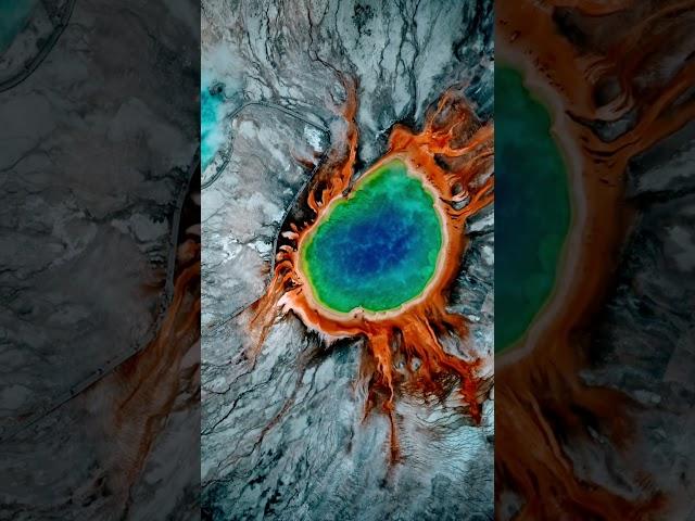 Yellowstone National Park From Above