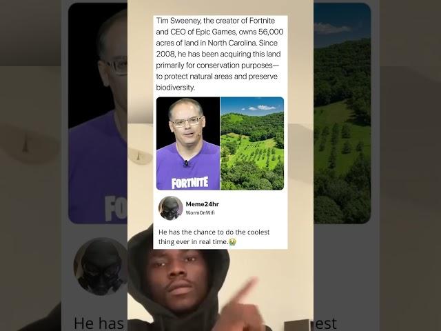 The creator of Fortnite.