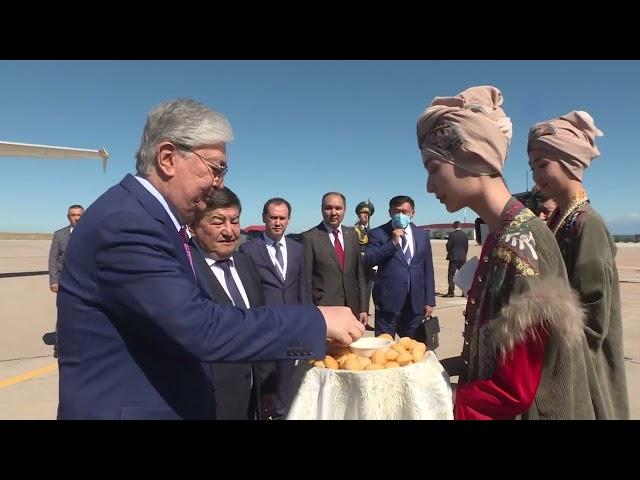 Кыргыз Республикасына Казакстан Республикасынын Президенти Касым-Жомарт Токаев келди