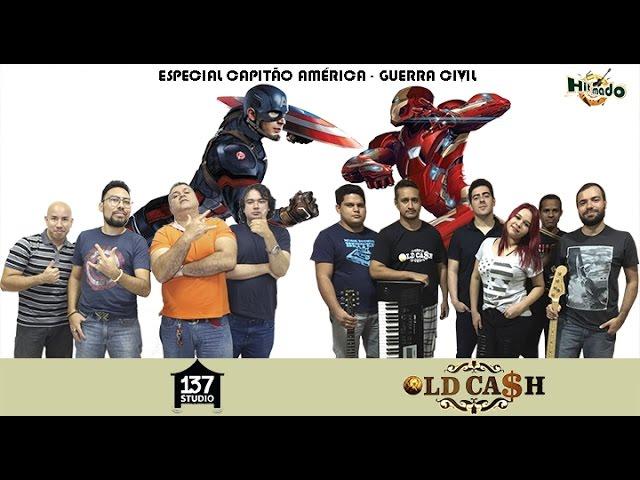 Especial Capitão América Guerra Civil com Studio House 137 e Banda Old Cash