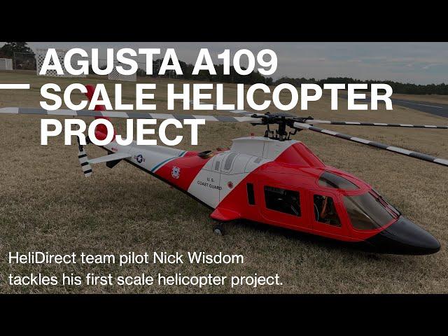Agusta A109 Coast Guard Scale Helicopter Project