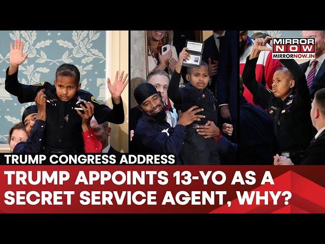 Why Did Trump Appoint A 13-Year-Old As America's Secret Service Agent? Big Announcement By US Prez