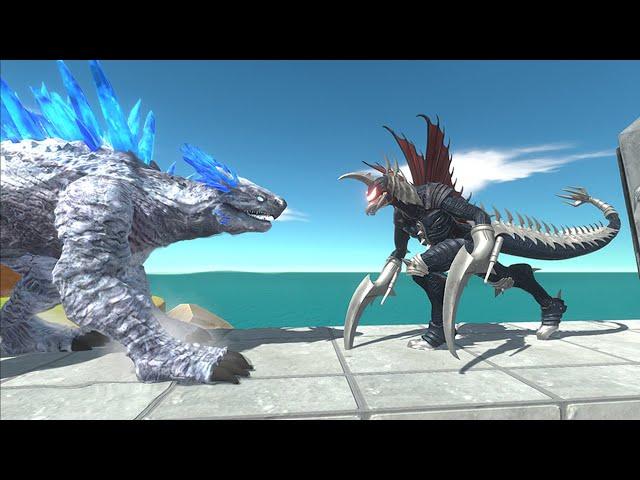 All Kaiju vs Upgraded Gigan | Who Can Defeat the Ultimate Gigan? - Animal Revolt Battle Simulator