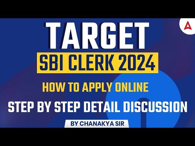 SBI Clerk Form Fill Up 2024 in Assam | How To Apply Online For SBI Clerk 2024 | SBI Clerk 2024